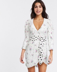 Платье мини For Love and Lemons-Черный