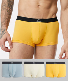 Набор из 3 боксеров-брифов ASOS DESIGN - Скидка-Мульти