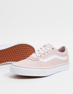 Парусиновые кроссовки Vans-Розовый