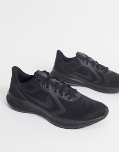 Черные кроссовки Nike Running downshifter-Черный