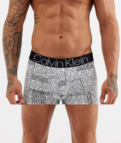 Боксеры-брифы Calvin Klein mission statement-Черный