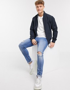 Темно-синий бомбер Esprit