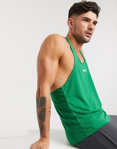 Зеленая спортивная майка ASOS 4505-Зеленый