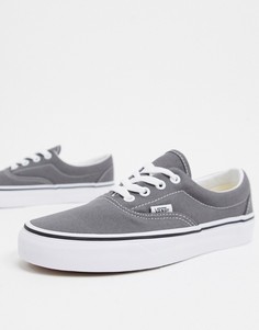 Серо-белые кеды Vans UA Era-Белый