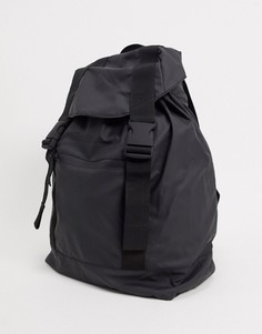 Черный ультралегкий рюкзак Rains 1365