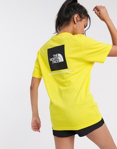 Желтая футболка с логотипом The North Face-Желтый