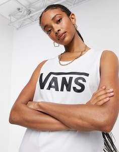 Белая майка Vans-Белый