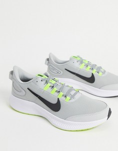 Серые кроссовки Nike Running Run All Day 2-Черный