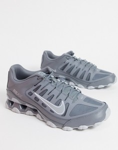 Серые кроссовки Nike Training Reax 8-Серый