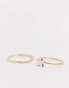 Набор золотистых колец ALDO-Золотой