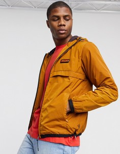 Нейлоновая куртка с капюшоном Scotch & Soda-Коричневый