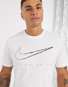 Белая футболка Nike Training-Белый
