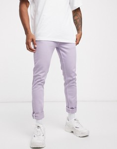 Лавандовые джинсы скинни ASOS DESIGN-Фиолетовый
