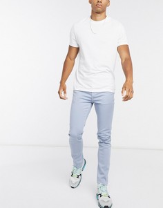 Васильково-синие джинсы скинни ASOS DESIGN-Синий