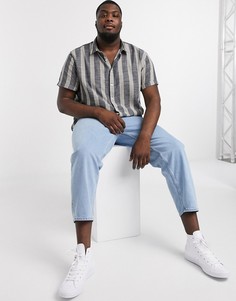 Рубашка в полоску River Island-Серый
