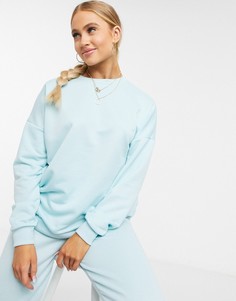 Бледно-синий свитшот от комплекта ASOS DESIGN-Зеленый