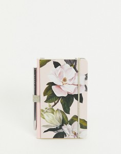 Мини-блокнот и ручка Ted Baker-Розовый