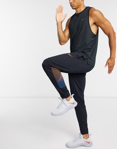Черные зауженные джоггеры Nike Training-Черный
