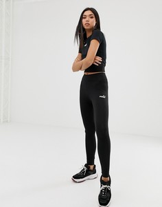 Черные леггинсы Puma Essentials-Черный
