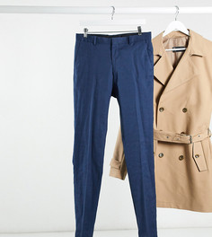 Темно-синие брюки скинни ASOS DESIGN Tall-Темно-синий