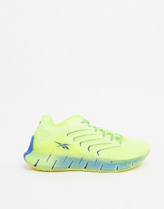 Ярко-желтые кроссовки Reebok x Chromat zig kinetica-Желтый