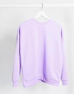 Лавандовый свитшот от комплекта ASOS DESIGN-Фиолетовый