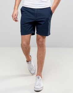Темно-синие шорты чиносы Hollister Prep-Темно-синий