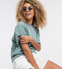 Шалфейно-зеленая футболка Reclaimed Vintage-Зеленый