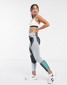 Серые бесшовные леггинсы Nike Training-Серый