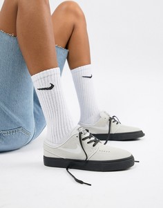 Серые кроссовки Nike SB Zoom Stefan Janoski-Серый