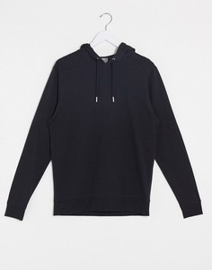 Черное легкое худи ASOS DESIGN-Черный