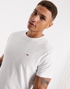 Меланжевая футболка Tommy Jeans-Белый