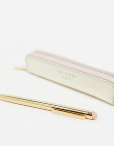 Ручка для сенсорных экранов с блокнотом Ted Baker-Золотой