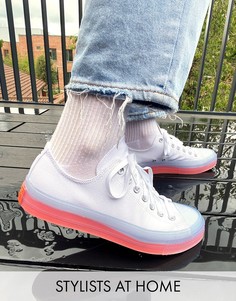 Белые парусиновые кеды Converse Chuck Taylor All Star-Белый