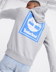 Худи с логотипом Timberland-Серый