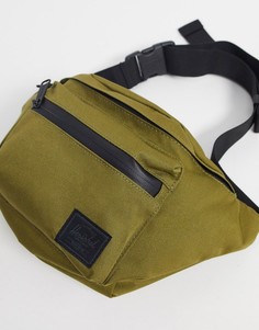 Сумка-кошелек на пояс цвета хаки Herschel Supply Co-Зеленый