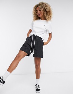 Белая свободная футболка Vans-Белый