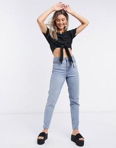 Черная футболка с завязкой Brave Soul-Черный