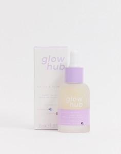 Очищающая сыворотка с экстрактом черники и черного чая Glow Hub-Бесцветный