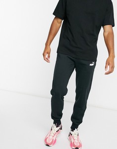 Черные джоггеры скинни Puma Essentials-Черный