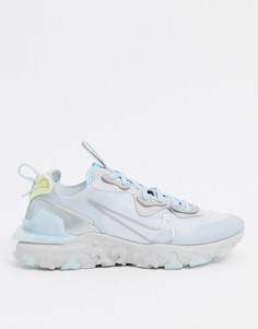 Лавандовые кроссовки металлик Nike React Vision-Фиолетовый