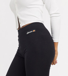 Леггинсы-шорты с логотипом Ellesse-Черный