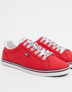 Кроссовки на шнуровке Tommy Hilfiger-Розовый