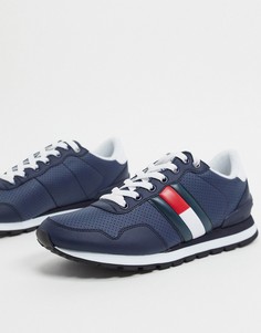 Темно-синие кроссовки для бега Tommy Hilfiger-Темно-синий