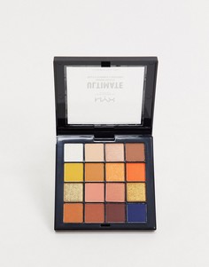 Палетка теней для век с 16 оттенками NYX Professional Makeup - Ultimate (Escape Artist)-Мульти