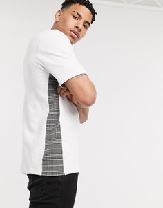 Белая футболка River Island-Белый