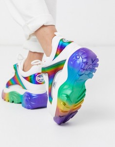 Низкие кроссовки с разноцветной отделкой Buffalo London-Мульти