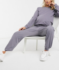 Свитшот и джоггеры с завязкой из органического хлопка ASOS DESIGN Maternity-Синий