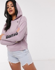 Легкий худи Puma-Фиолетовый