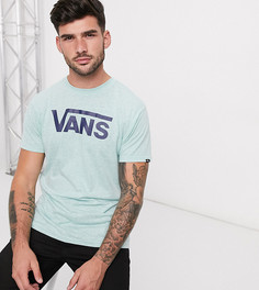 Синяя футболка Vans Classic-Зеленый